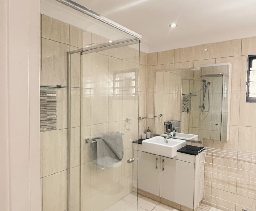 Furnished room with own bathroom