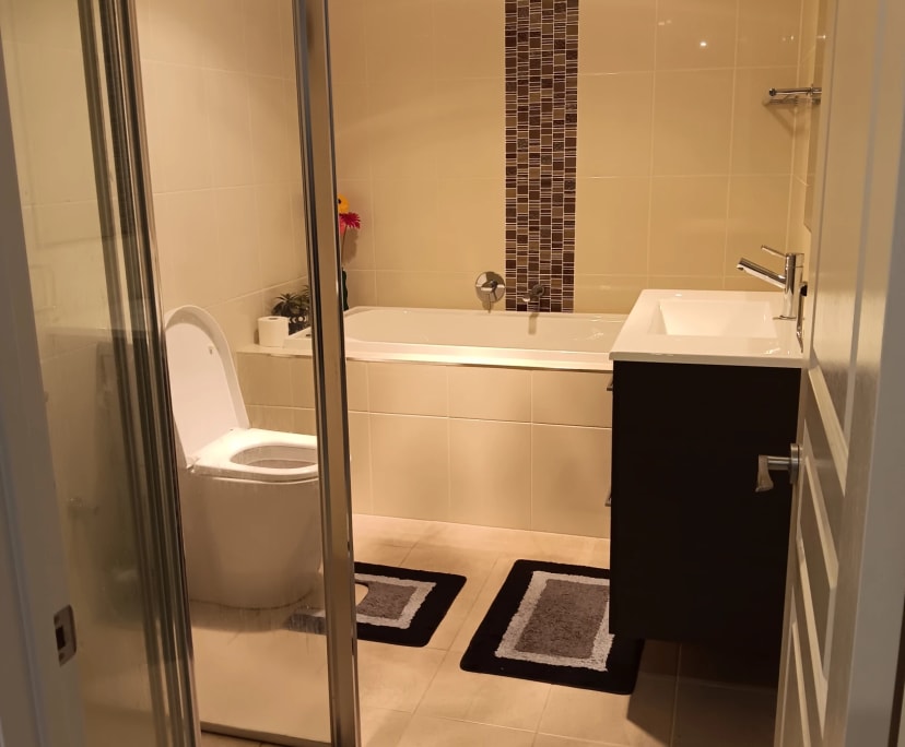 Furnished room with own bathroom