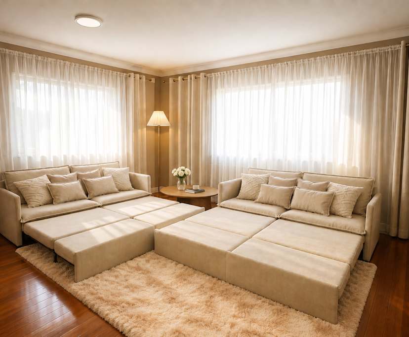 Whole property with 2 rooms for rent