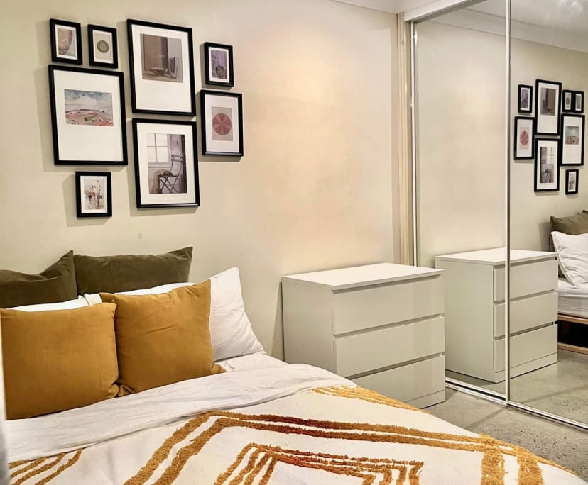 Furnished room with own bathroom