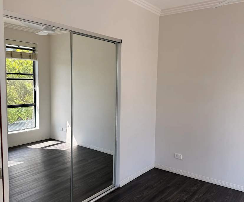 Unfurnished room with own bathroom