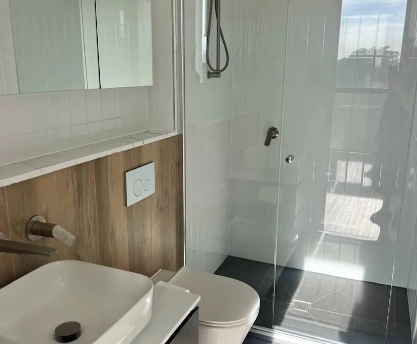 Room with own bathroom