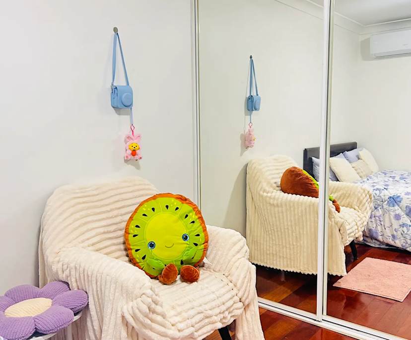 Furnished room with own bathroom