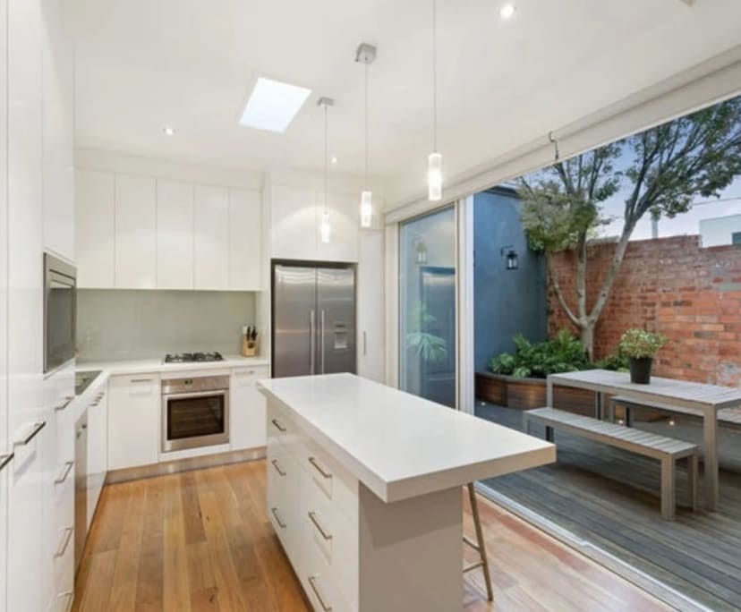 Unfurnished room with own bathroom