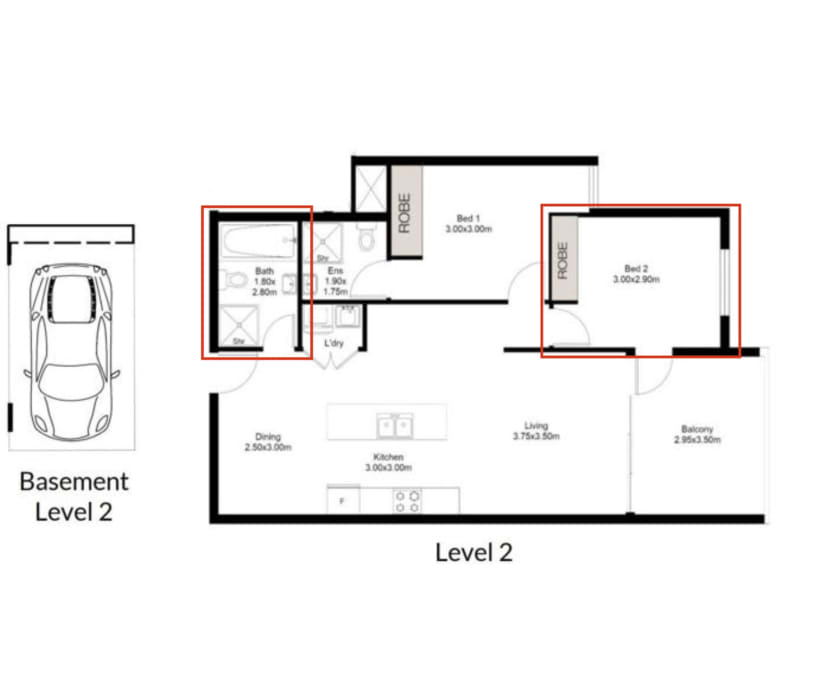 Room for Rent in Lane Cove North, Sydney 350, Fle...