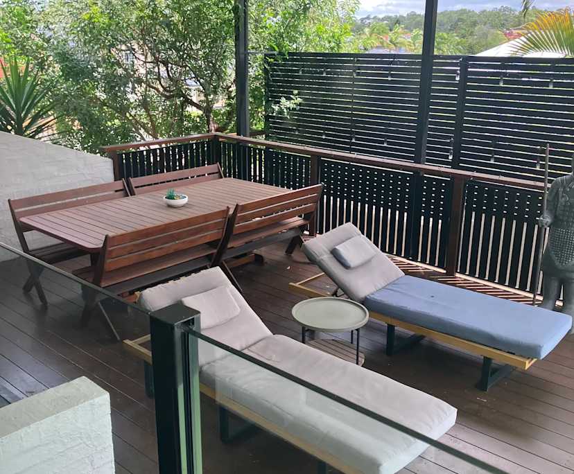 Furnished room with own bathroom