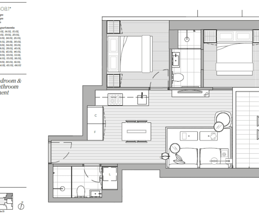 $480, Flatshare, 2 bathrooms, Melbourne VIC 3000