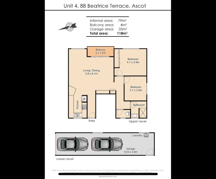 $280, Share-house, 2 bathrooms, Ascot QLD 4007