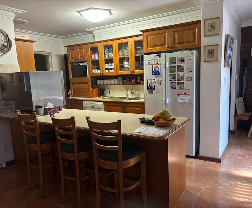 Furnished room with own bathroom