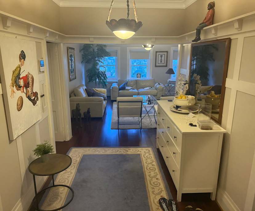 Furnished room with own bathroom