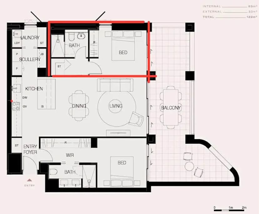 $800, Flatshare, 2 bathrooms, Surry Hills NSW 2010