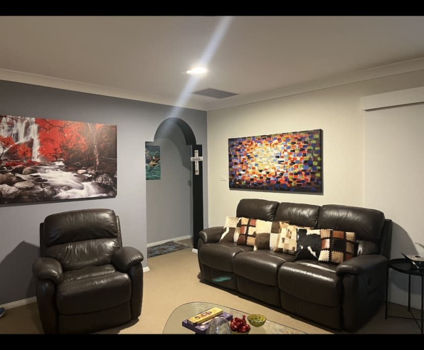 Furnished room with own bathroom