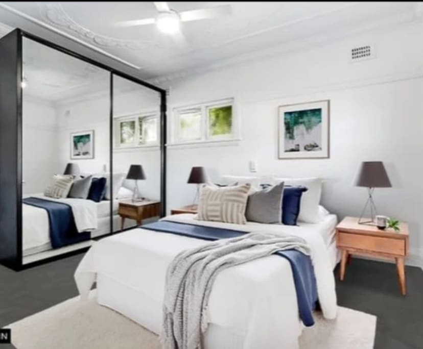 Furnished room with own bathroom