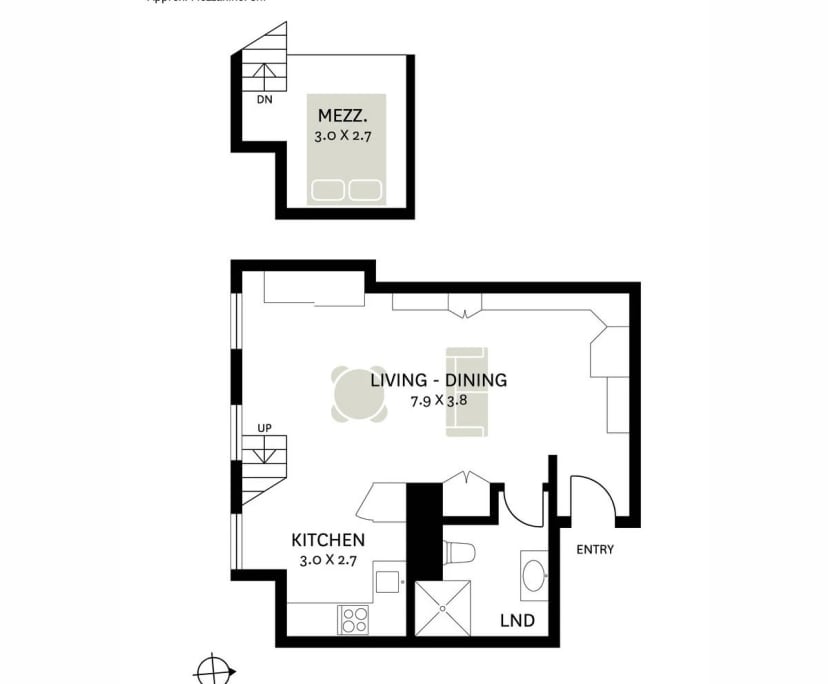 Studio for Rent in Darlinghurst, Sydney 450, Furn...