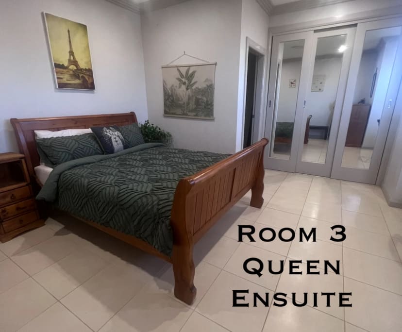 Furnished room with ensuite in a share house