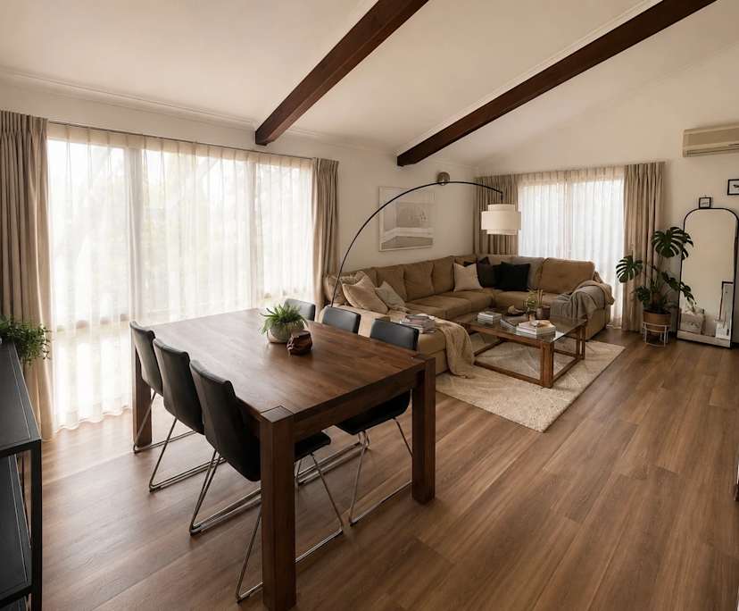 Unfurnished room with own bathroom