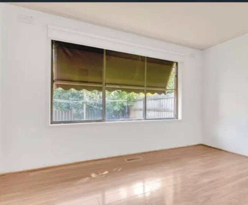 Unfurnished room with own bathroom