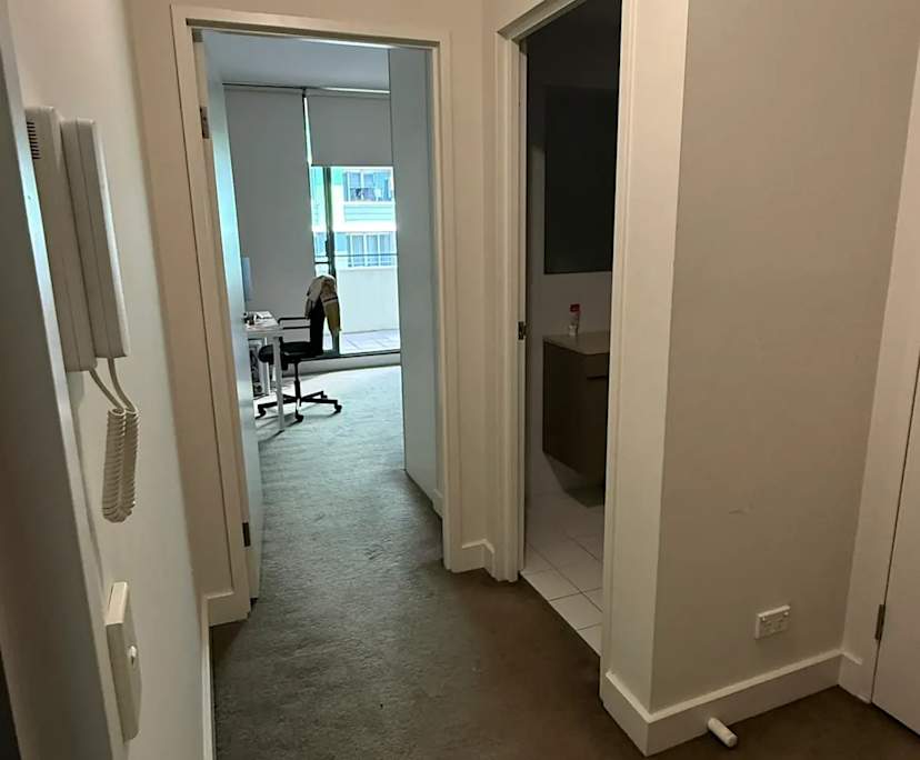 Furnished room with own bathroom