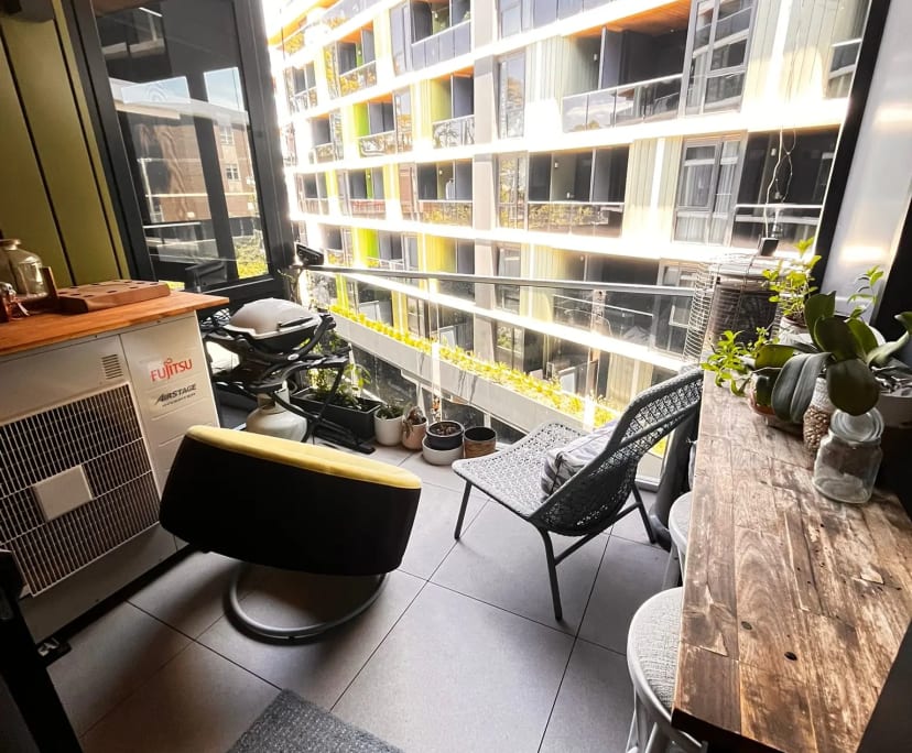 Furnished room with own bathroom