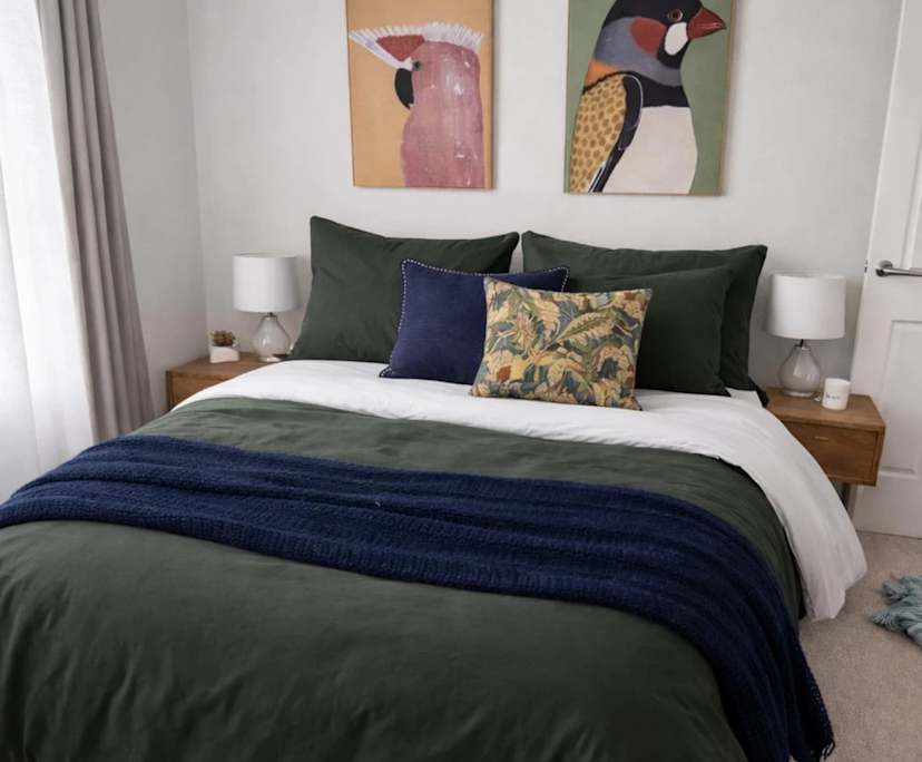 Whole property with 2 rooms for rent