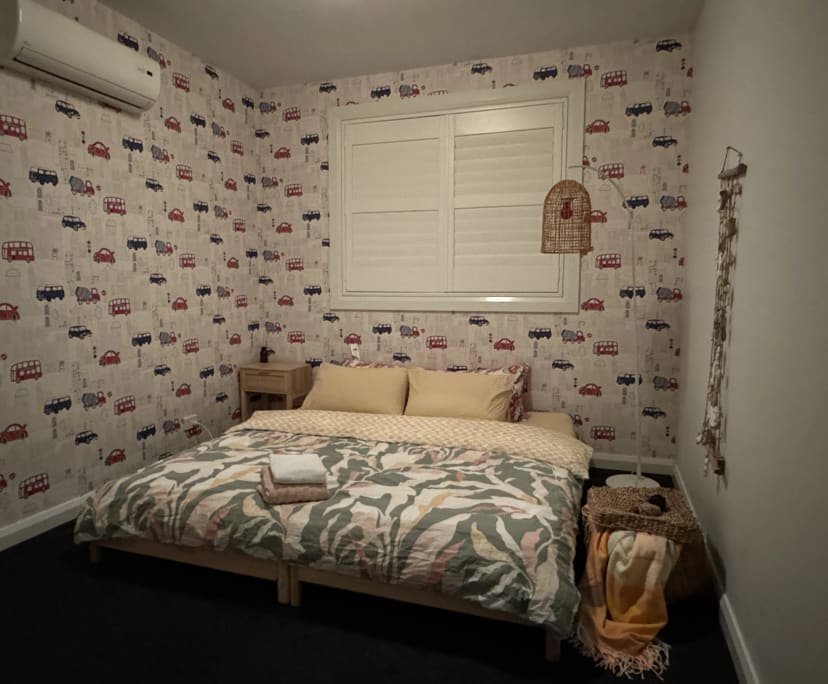 Room with own bathroom