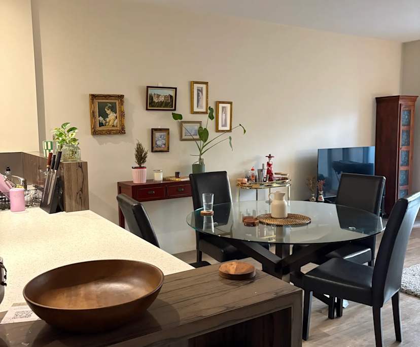Unfurnished room with own bathroom