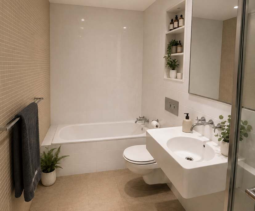 Whole property with 2 rooms for rent