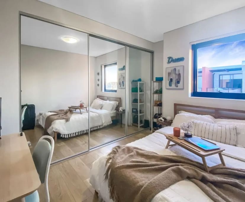 Furnished room with own bathroom