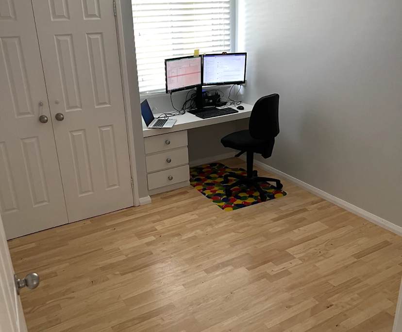 Room with own bathroom