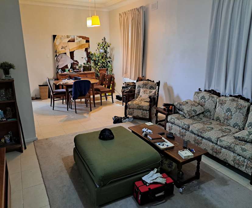 Unfurnished room with own bathroom