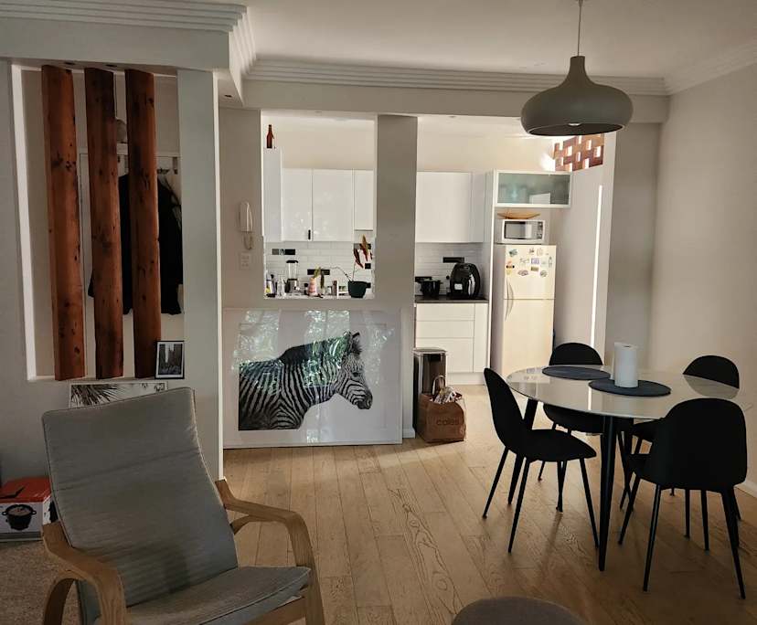 Furnished room with own bathroom