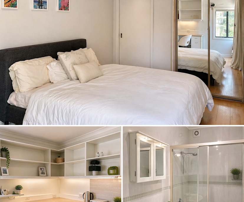 Furnished room with own bathroom