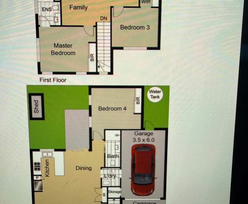 Furnished room in a share house