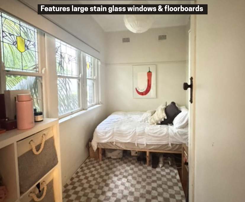 Unfurnished room in a share house