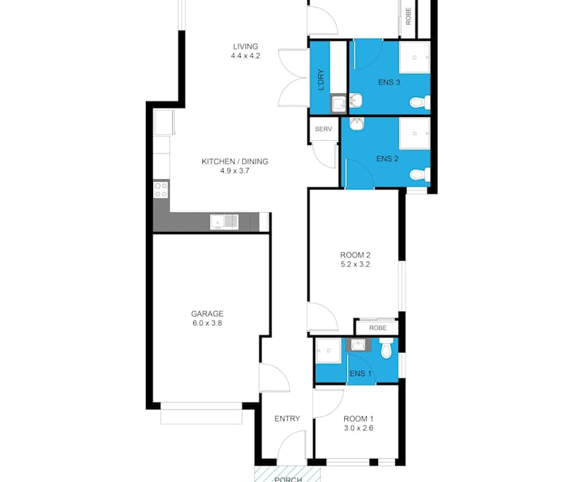 $280, Share-house, 3 rooms, Charlemont VIC 3217, Charlemont VIC 3217