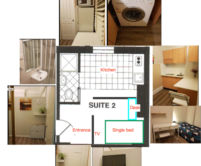 $670, Studio, 1 bathroom, Glebe NSW 2037