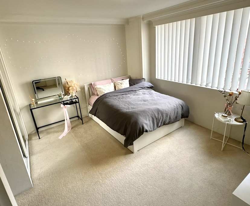 Unfurnished room with ensuite in a flatshare