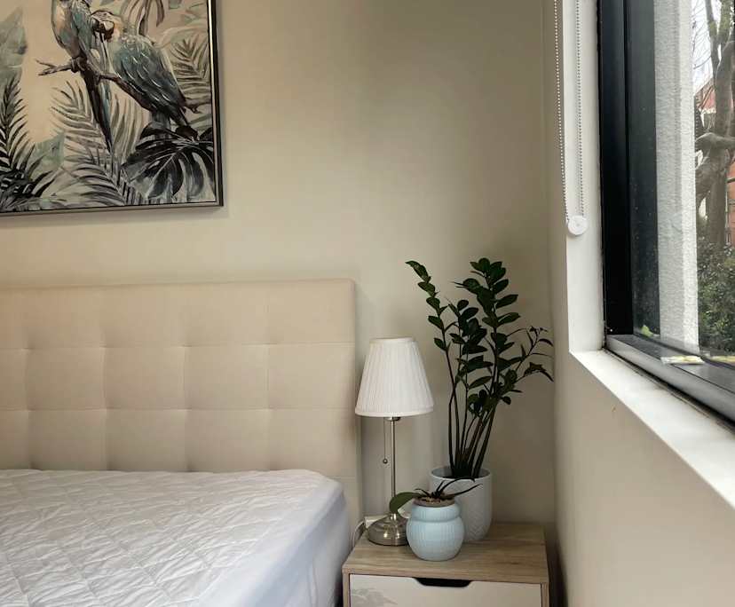Furnished room with own bathroom
