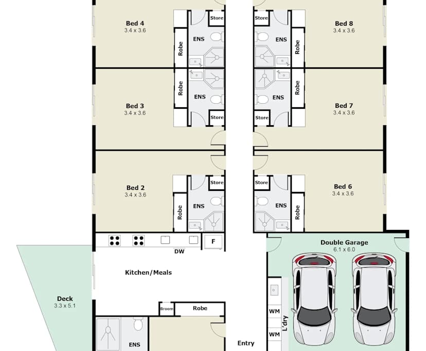 $270-300, Share-house, 2 rooms, Waurn Ponds VIC 3216, Waurn Ponds VIC 3216