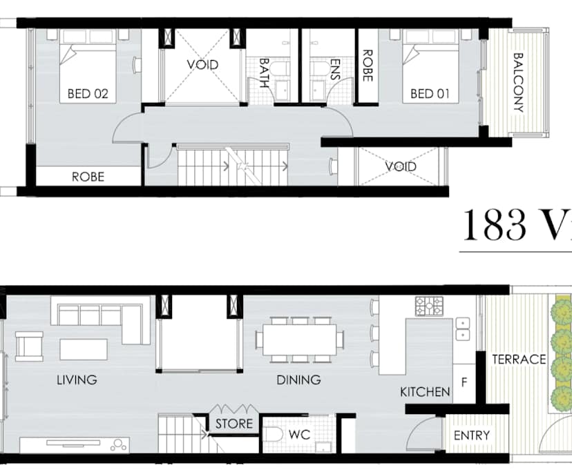 Furnished room with ensuite in a flatshare
