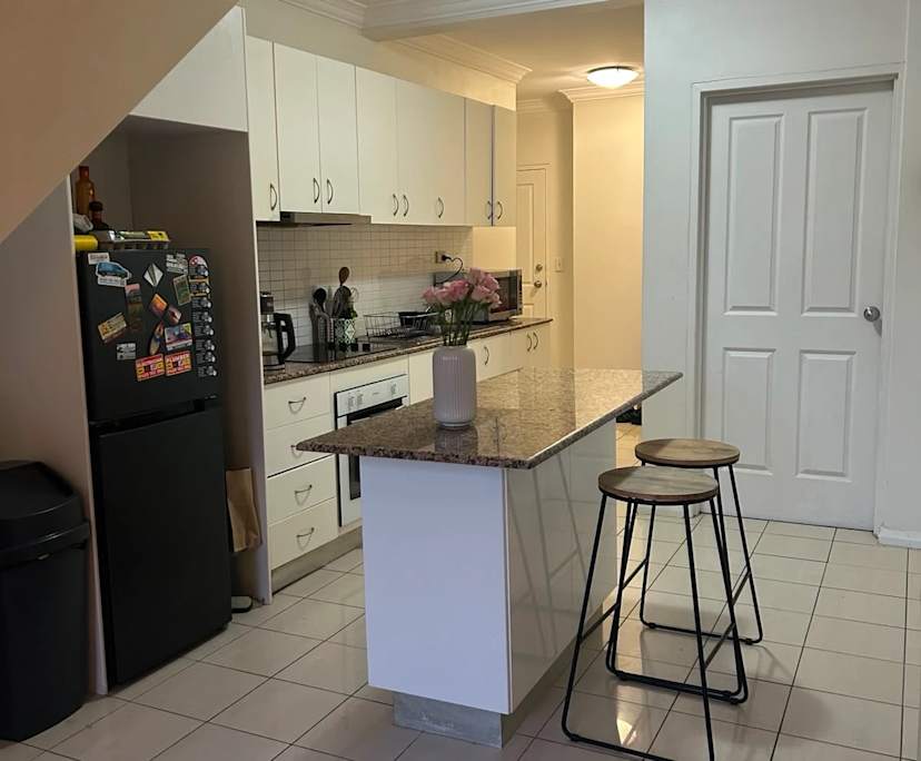Furnished room with own bathroom