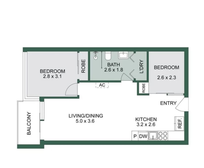 $350-450, Flatshare, 2 rooms, Melbourne VIC 3004, Melbourne VIC 3004