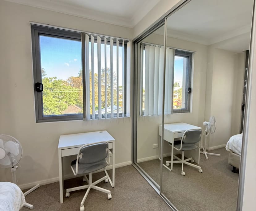 Furnished room with own bathroom