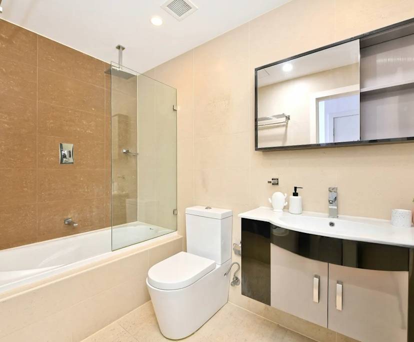 Furnished room with own bathroom