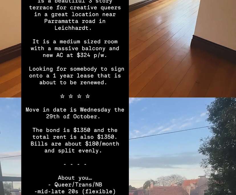 Room in a share house