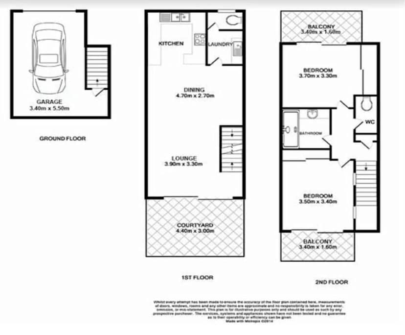 Furnished room in a share house
