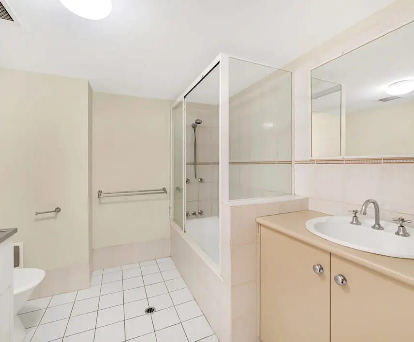 Room with own bathroom
