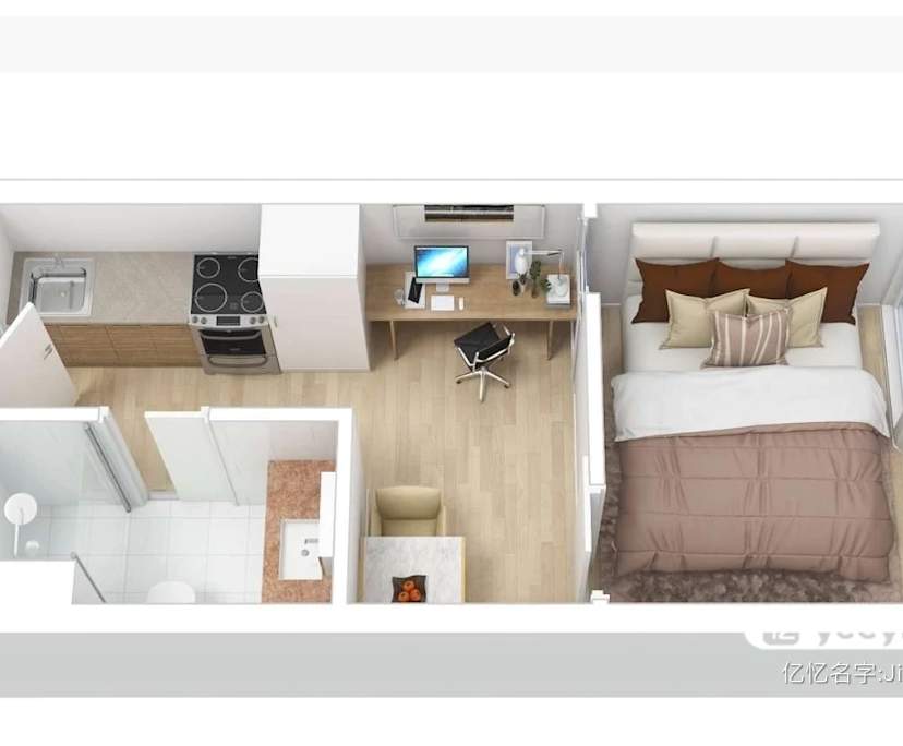 One bed flat for rent