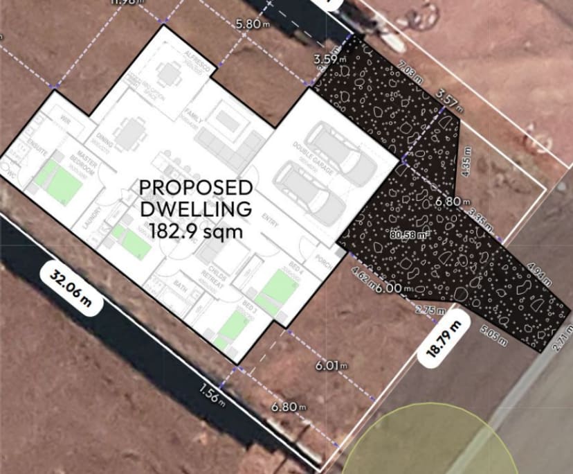 Furnished room in a share house