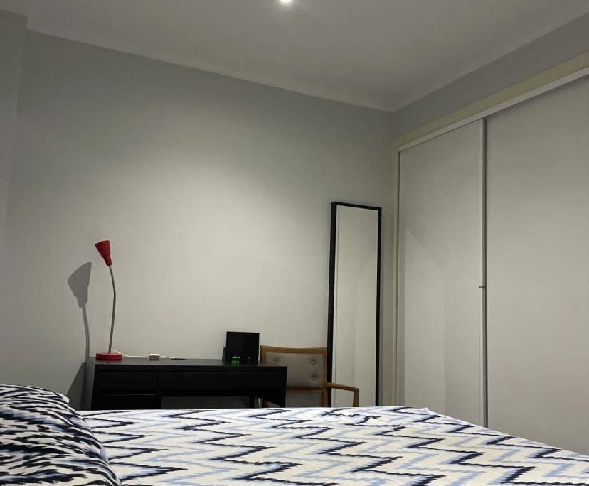 Furnished room with own bathroom